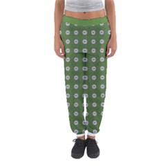 Logo Kekistan Pattern Elegant With Lines On Green Background Women s Jogger Sweatpants by snek