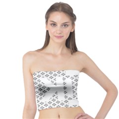 Logo Kek Pattern Black And White Kekistan Tube Top by snek