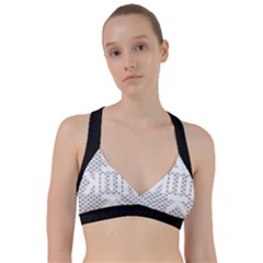 Logo Kek Pattern Black And White Kekistan Sweetheart Sports Bra by snek