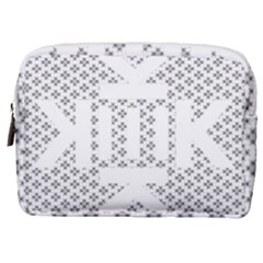 Logo Kek Pattern Black And White Kekistan Make Up Pouch (medium) by snek