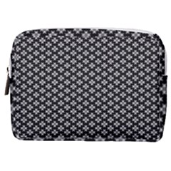 Logo Kek Pattern Black And White Kekistan Black Background Make Up Pouch (medium) by snek