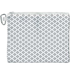 Logo Kek Pattern Black And White Kekistan White Background Canvas Cosmetic Bag (xxxl) by snek