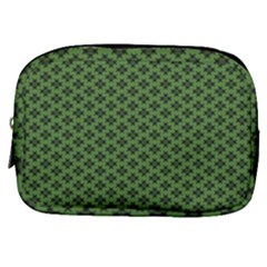 Logo Kek Pattern Black And Kekistan Green Background Make Up Pouch (small) by snek