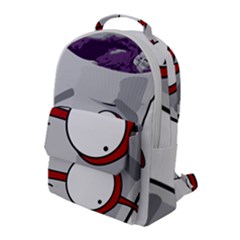 Purple Cup Nerd Flap Pocket Backpack (large) by grimelab