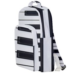 Keybord Piano Double Compartment Backpack