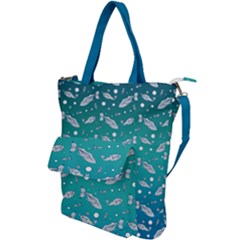 Under The Pea Paisley Pattern Shoulder Tote Bag