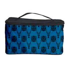 Lion Vs Gazelle Damask Pattern Cosmetic Storage