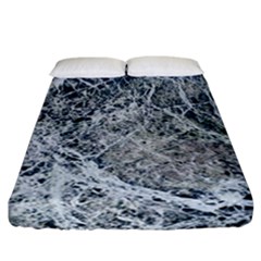 Marble Pattern Fitted Sheet (california King Size) by Alisyart