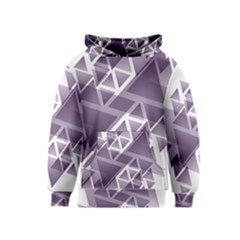 Geometry Triangle Abstract Kids  Pullover Hoodie by Alisyart