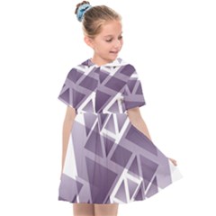 Geometry Triangle Abstract Kids  Sailor Dress by Alisyart