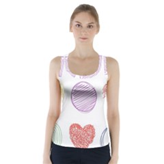 Geometry Euclidean Vector Racer Back Sports Top