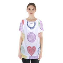 Geometry Euclidean Vector Skirt Hem Sports Top