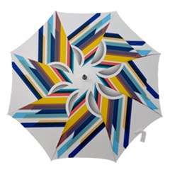 Vector Geometric Polygons And Circles Hook Handle Umbrellas (large)