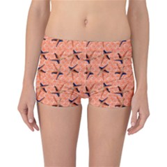 Starfish And Sea Shells Final Reversible Boyleg Bikini Bottoms by Seashineswimwear