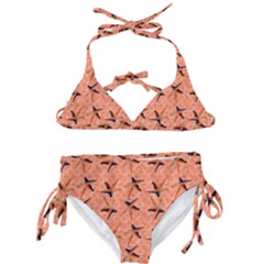Starfish And Sea Shells Kids  Classic Bikini Set by Seashineswimwear