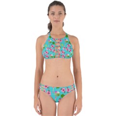 Hawaii Vibes Perfectly Cut Out Bikini Set by Seashineswimwear