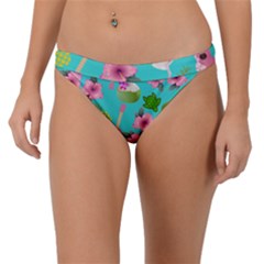 Hawaii Vibes Band Bikini Bottom by Seashineswimwear