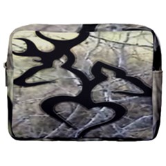 Black Love Browning Deer Camo Make Up Pouch (Large)