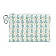 Christmas Tree Canvas Cosmetic Bag (large)