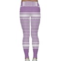 Purple Geometric Headdress Classic Yoga Leggings View2