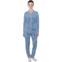 Airplane Airplanes Blue Sky Casual Jacket And Pants Set by Mariart