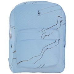 Airplane Airplanes Blue Sky Full Print Backpack by Mariart