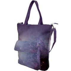 Orion Nebula Pastel Violet Purple Turquoise Blue Star Formation Shoulder Tote Bag