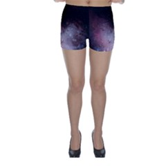 Eagle Nebula Wine Pink And Purple Pastel Stars Astronomy Skinny Shorts