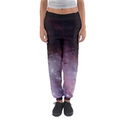 Eagle Nebula Wine Pink And Purple Pastel Stars Astronomy Women s Jogger Sweatpants