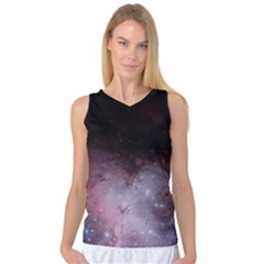 Eagle Nebula Wine Pink And Purple Pastel Stars Astronomy Women s Basketball Tank Top