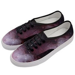 Eagle Nebula Wine Pink And Purple Pastel Stars Astronomy Women s Classic Low Top Sneakers by genx