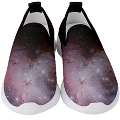 Eagle Nebula Wine Pink And Purple Pastel Stars Astronomy Kids  Slip On Sneakers by genx