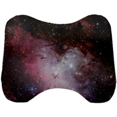Eagle Nebula Wine Pink And Purple Pastel Stars Astronomy Head Support Cushion