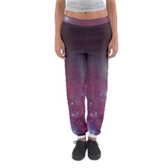 Christmas Tree Cluster Red Stars Nebula Constellation Astronomy Women s Jogger Sweatpants by genx