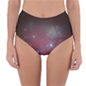 Christmas Tree cluster red stars nebula constellation Astronomy Reversible High-Waist Bikini Bottoms View3