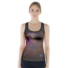 Orion Nebula Star Formation Orange Pink Brown Pastel Constellation Astronomy Racer Back Sports Top