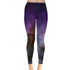 Carina Nebula Ngc 3372 The Grand Nebula Pink Purple And Blue With Shiny Stars Astronomy Leggings 