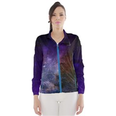 Carina Nebula Ngc 3372 The Grand Nebula Pink Purple And Blue With Shiny Stars Astronomy Windbreaker (women)