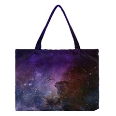 Carina Nebula Ngc 3372 The Grand Nebula Pink Purple And Blue With Shiny Stars Astronomy Medium Tote Bag