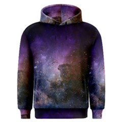 Carina Nebula Ngc 3372 The Grand Nebula Pink Purple And Blue With Shiny Stars Astronomy Men s Overhead Hoodie by genx