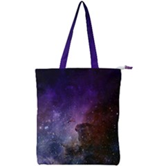Carina Nebula Ngc 3372 The Grand Nebula Pink Purple And Blue With Shiny Stars Astronomy Double Zip Up Tote Bag
