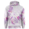 Colorful Butterfly Purple Men s Overhead Hoodie View1