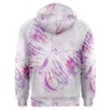 Colorful Butterfly Purple Men s Overhead Hoodie View2