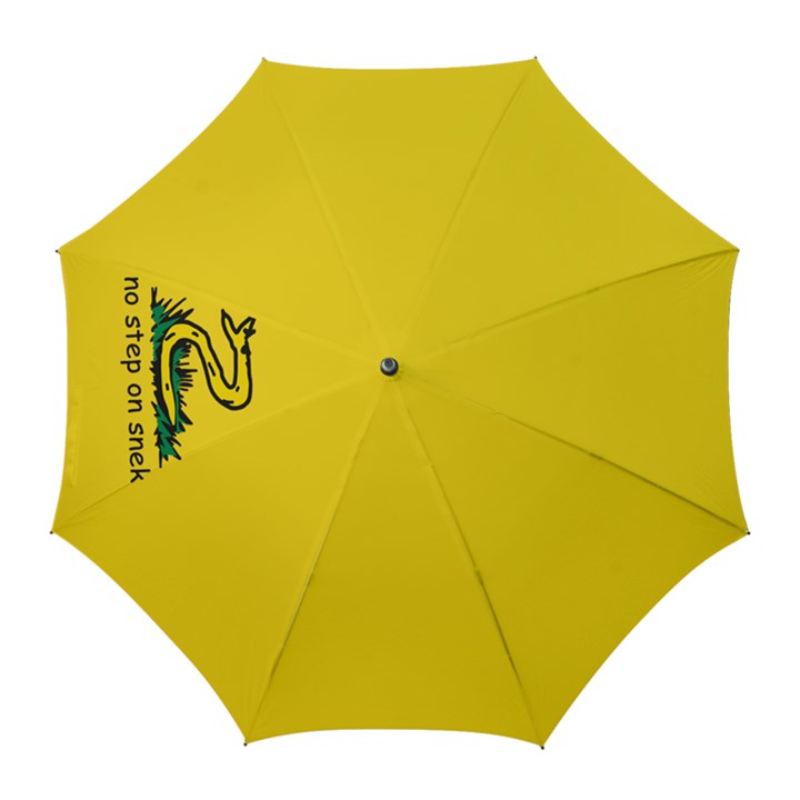 No Step On Snek Gadsden Flag Meme Parody Golf Umbrellas