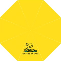 No Step On Snek Gadsden Flag Meme Parody Hook Handle Umbrellas (Medium)