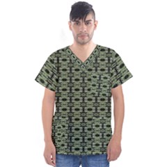 Camouflage 011xi Men s V-neck Scrub Top