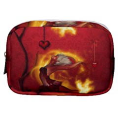 Wonderful Fairy Of The Fire With Fire Birds Make Up Pouch (small) by FantasyWorld7