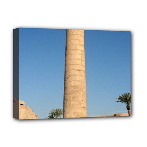 Temple Of Karnak Luxor Egypt  Deluxe Canvas 16  X 12  (stretched)  by StarvingArtisan