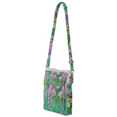 Invincibelle Spirit Hot Pink Hydrangeas On Aqua Green Multi Function Travel Bag by myrubiogarden