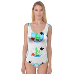 Fishbowl Fish Goldfish Water Princess Tank Leotard 